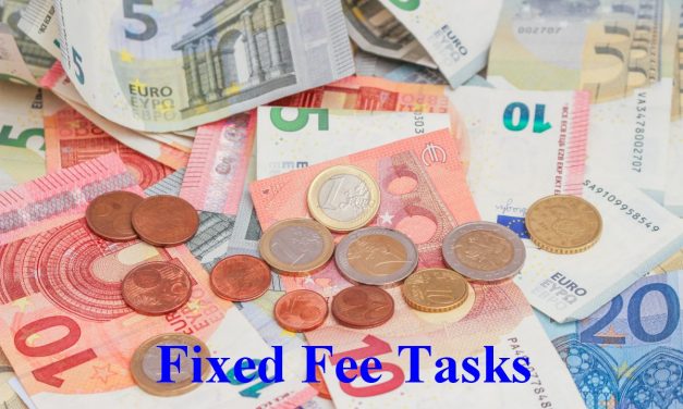 Flat Fee Per Task